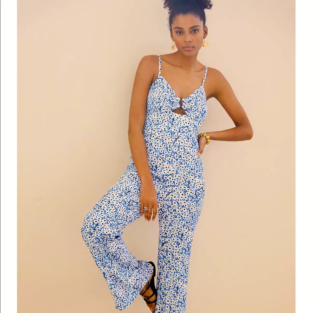 Anthropologie Hutch Ditsy Print Jumpsuit ๐๐ผ๐๐ผ - Picture 3 of 11